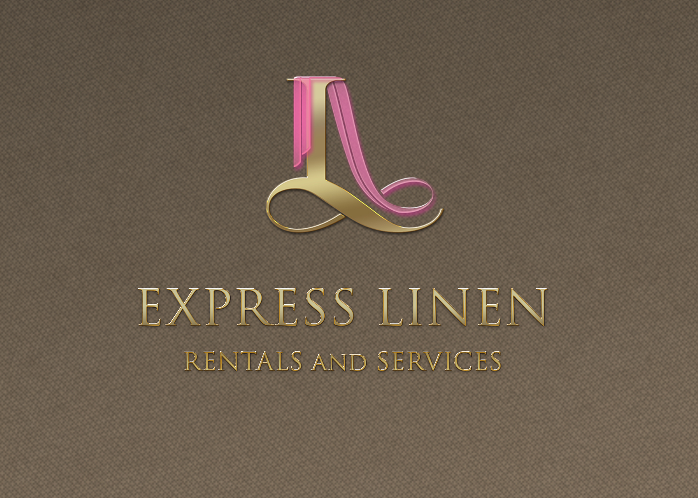 express linen logo Logo Design